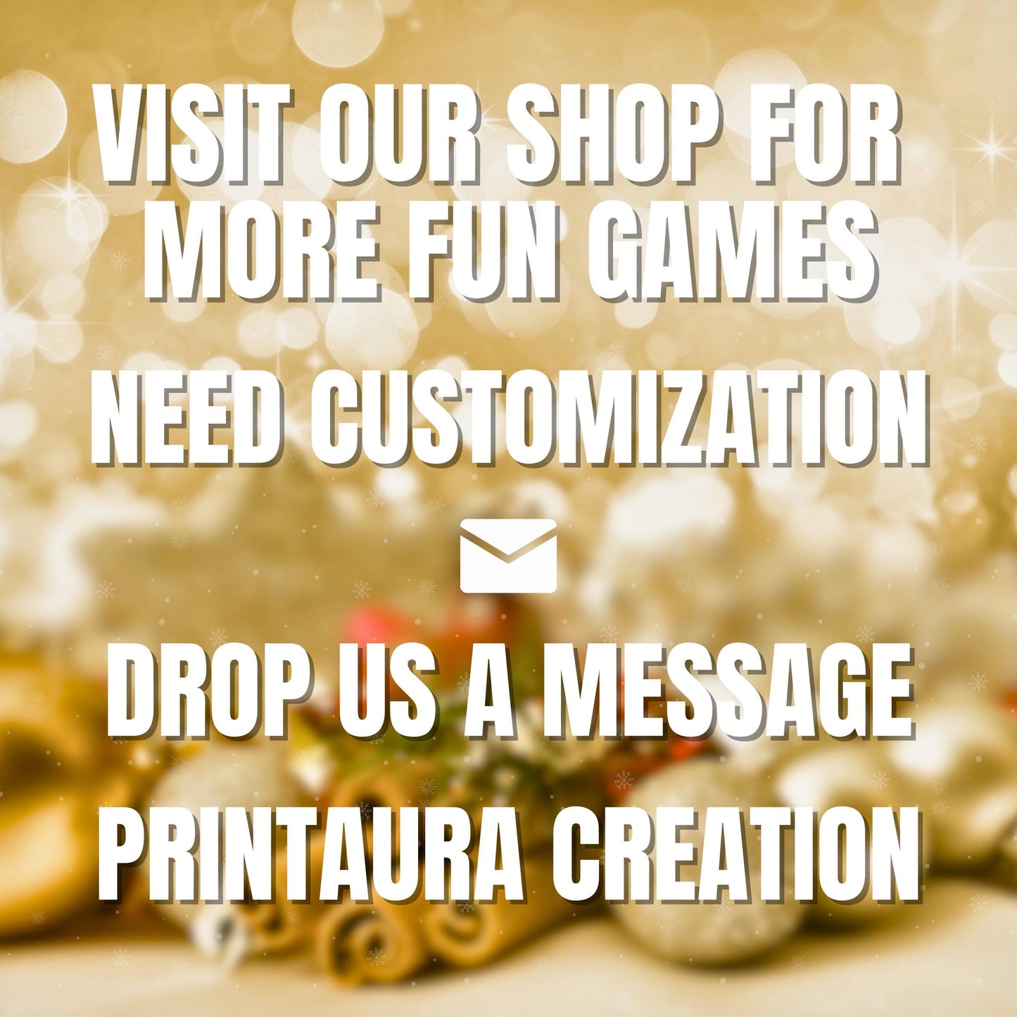 Christmas Comprehension Game, Christmas Reading Printable Game For Kids & Adults, Family Dinner Game, Office And Classroom Activity Fun