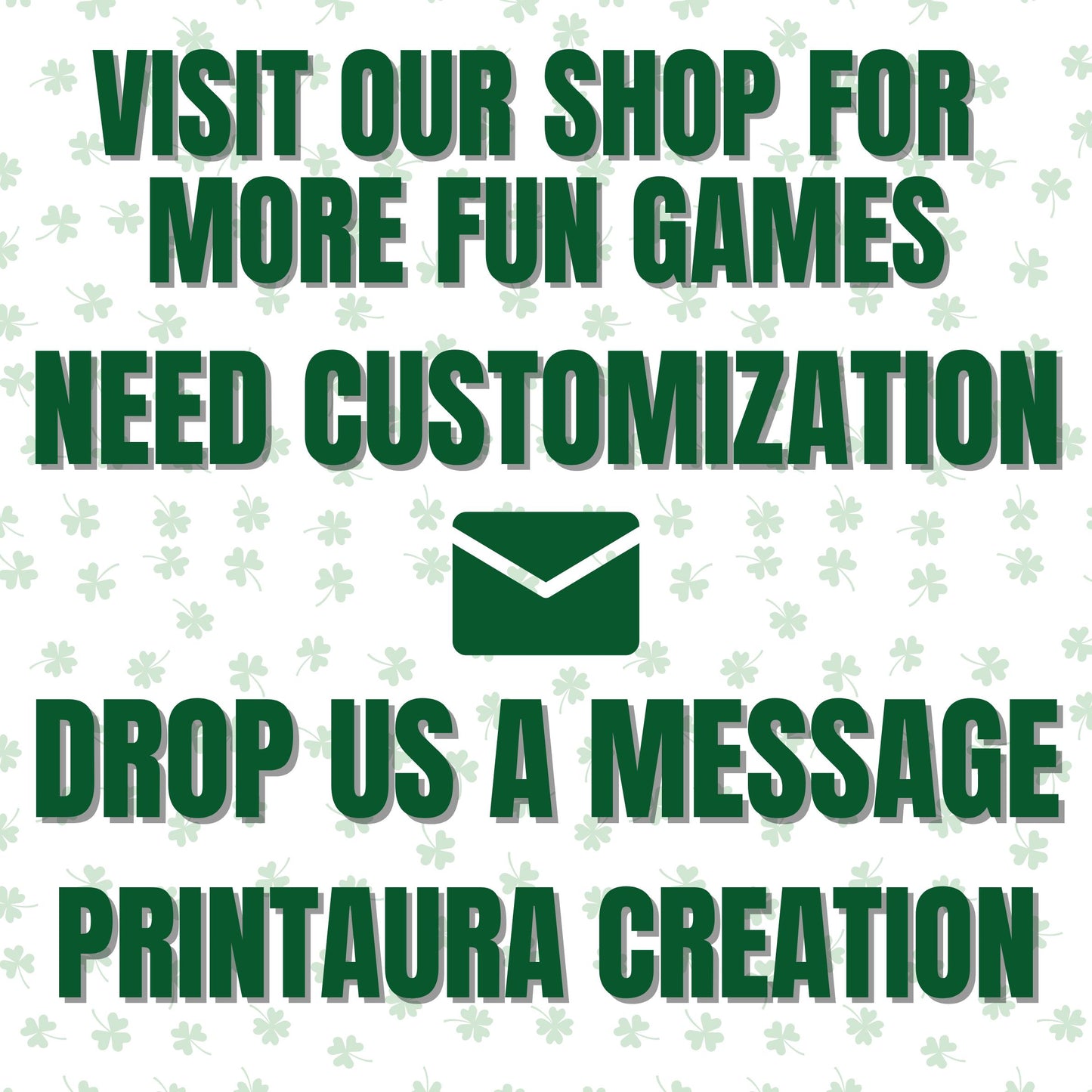 St Patrick's Day Games | St Patricks Games | St Patty's Day Game | St Patricks Party Games | Printable St Patricks Games Kids Teens Adults