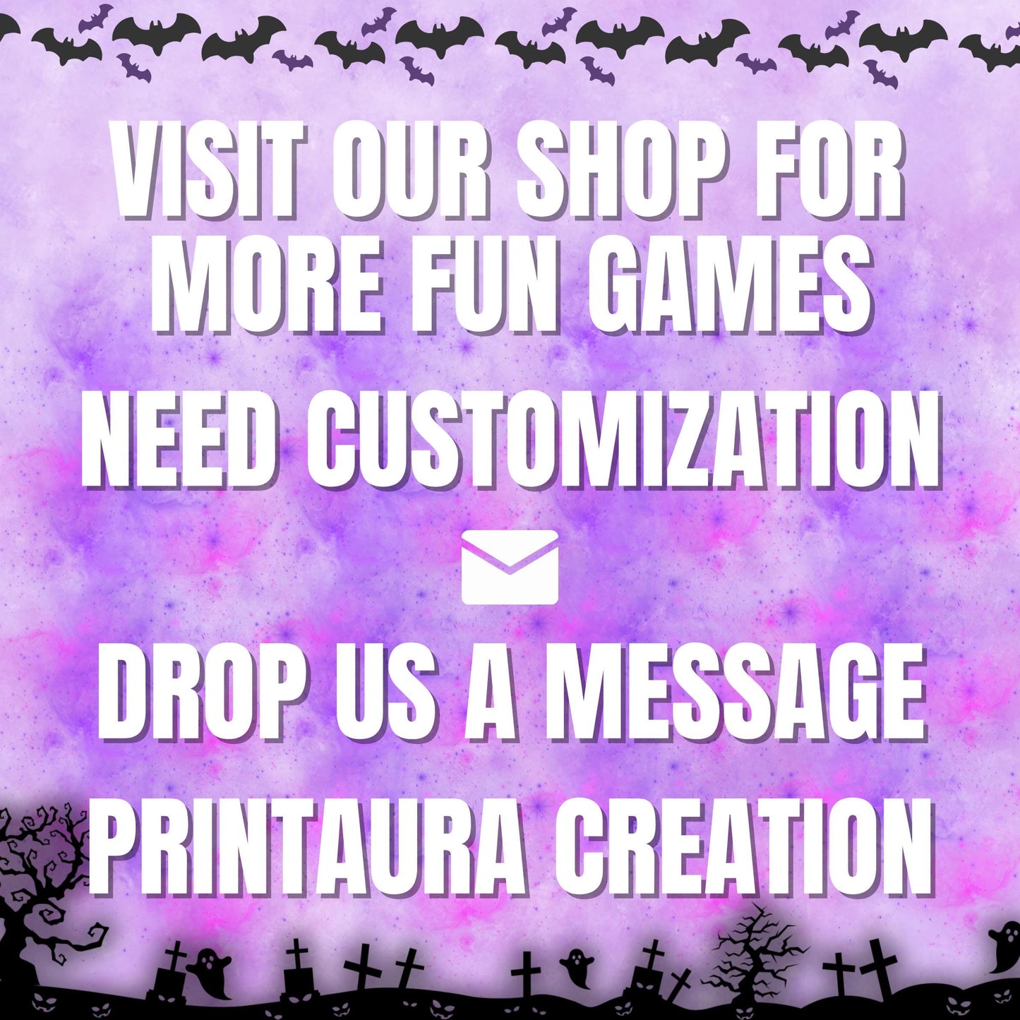 Halloween Haunt Questions Game | 64+ Spooky Trivia Cards | Fun Printable Game for Parties & Family Gatherings | Halloween Party Essentials