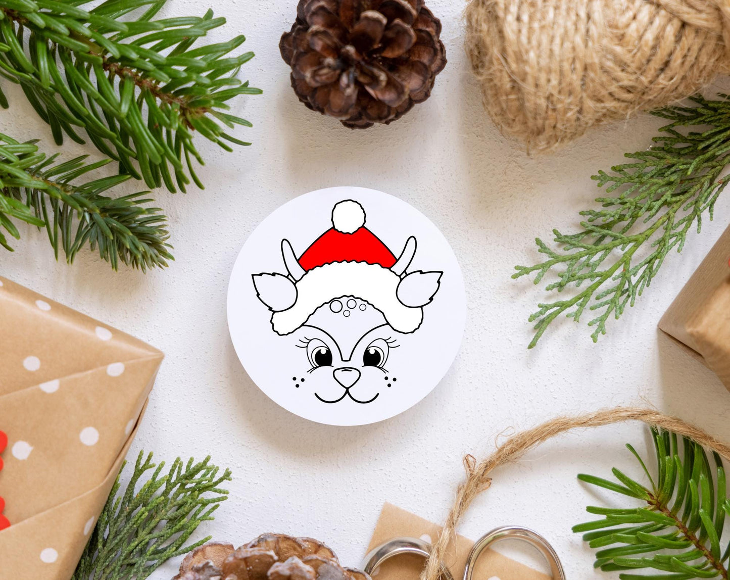 2200+ Christmas Clipart Bundle, Cute Santa Clipart, Reindeer, Snowman, Elf, Winter Holiday Clipart, PNG Festive, Xmas PNGs, Commercial Use