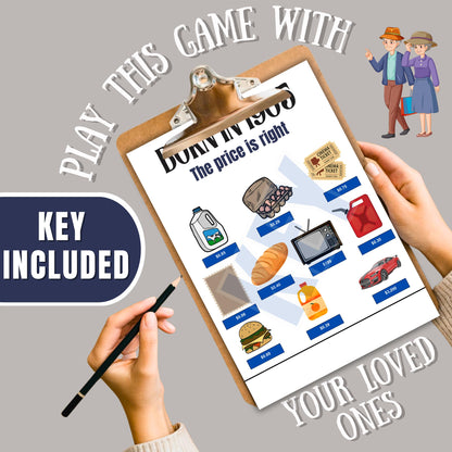 60th Birthday Games Bundle, Born in 1965 Party Games, Fun Printable Activities for Adults & Family, 60th Celebration Trivia and Icebreakers