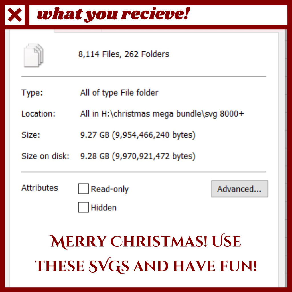 8000+ CHRISTMAS ULTIMATE BUNDLE, 8000+ Designs, Christmas svg, Winter svg, Cut Files Cricut, Silhouette, Christmas Gnome, Tree & Snowman