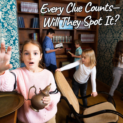 Printable Spooky Christmas Escape Room Game | Haunted Holiday Mystery Puzzle | DIY for 1–6 Players – Fun Family Activity – No Locks Needed