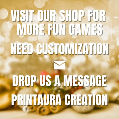 Christmas This Or That Game, Christmas Printable Party Game For Kid & Adults, Christmas Activity For Family And Office Fun, Would You Rather