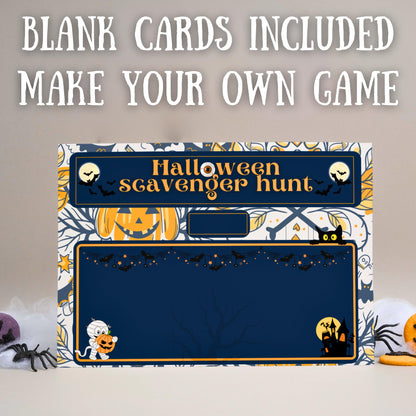 Halloween Scavenger Hunt | Fun Indoor Treasure Hunt Game for Kids & Families | Printable Clue Cards for Home Adventure and Family Activities
