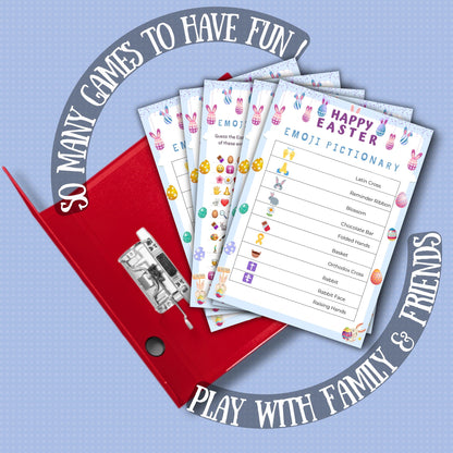 Easter Emoji Quiz | Fun Easter Pictionary Game | Printable Easter Party Game for Kids & Adults, Easter Trivia Activity, Instant Download PDF
