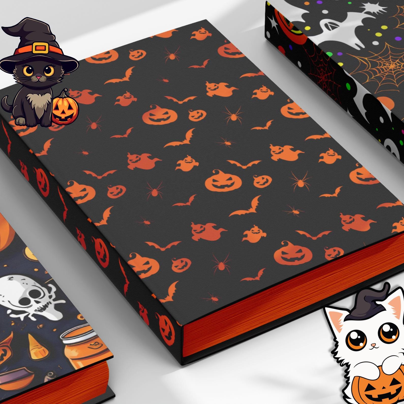 750+ Halloween Digital Papers | Spooky and Vintage Patterns, Seamless Designs 12x12in | Perfect for Crafting, Scrapbooking & Invitations