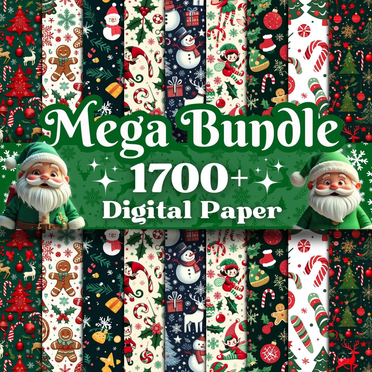PLR MRR Christmas Mega Bundle 20000+ | Whole Shop License | SVGs, Clipart, Papers, Tumbler Wraps | Resell Digital Holiday Kit 2025 Edition