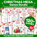 120+ Christmas Games Bundle, Christmas Party Games, School Christmas Game, Christmas Games Printable, Office Christmas,Family Christmas Game