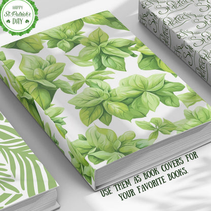 250+ St. Patrick's Day Digital Paper Pack | Seamless Irish Patterns for Crafting & Scrapbooking | Shamrocks, Celtic Designs, Festive Prints