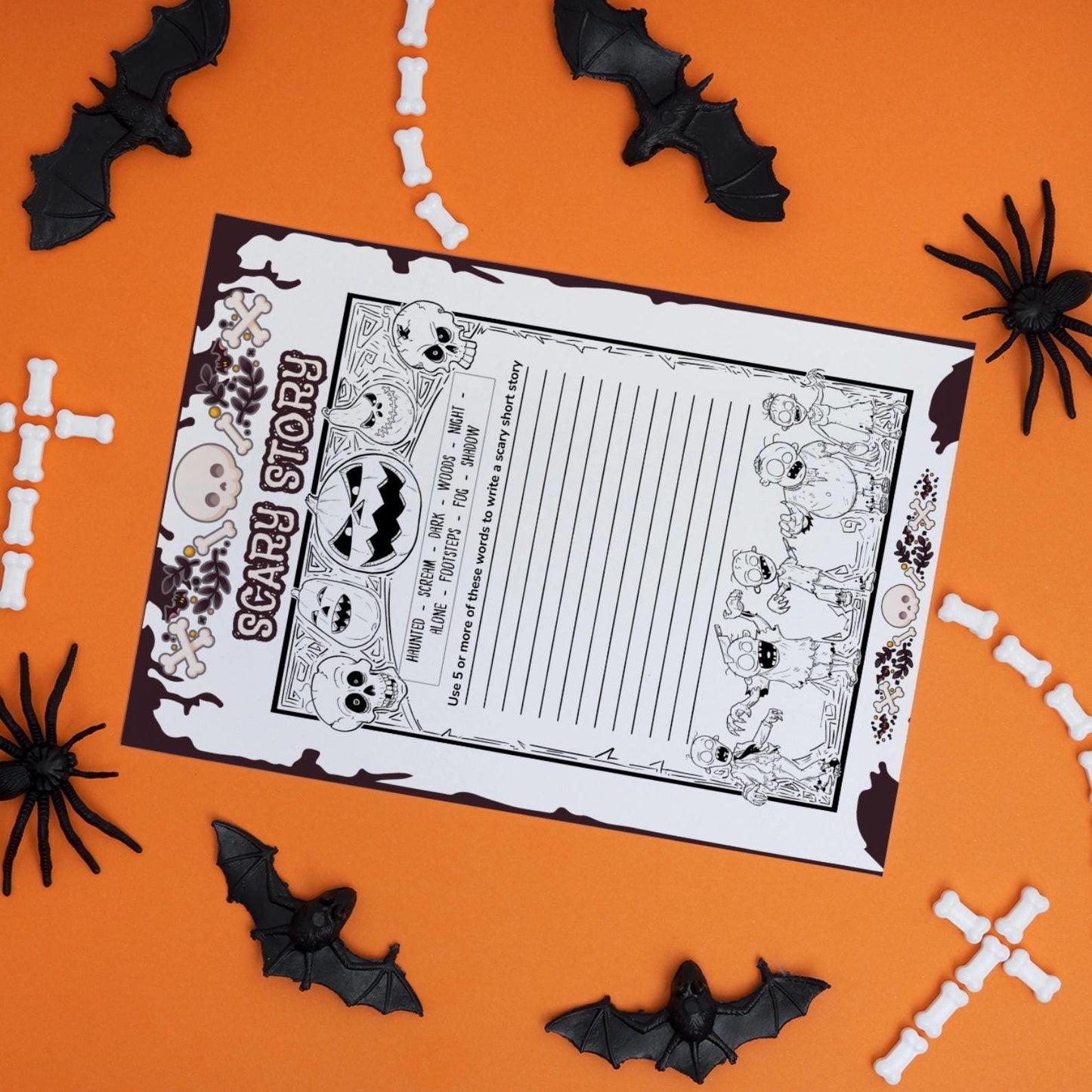 120+ Halloween Games Mega Bundle For Adults Teens & Kids | Halloween Printable Party Games | Halloween Family and Classroom Activities
