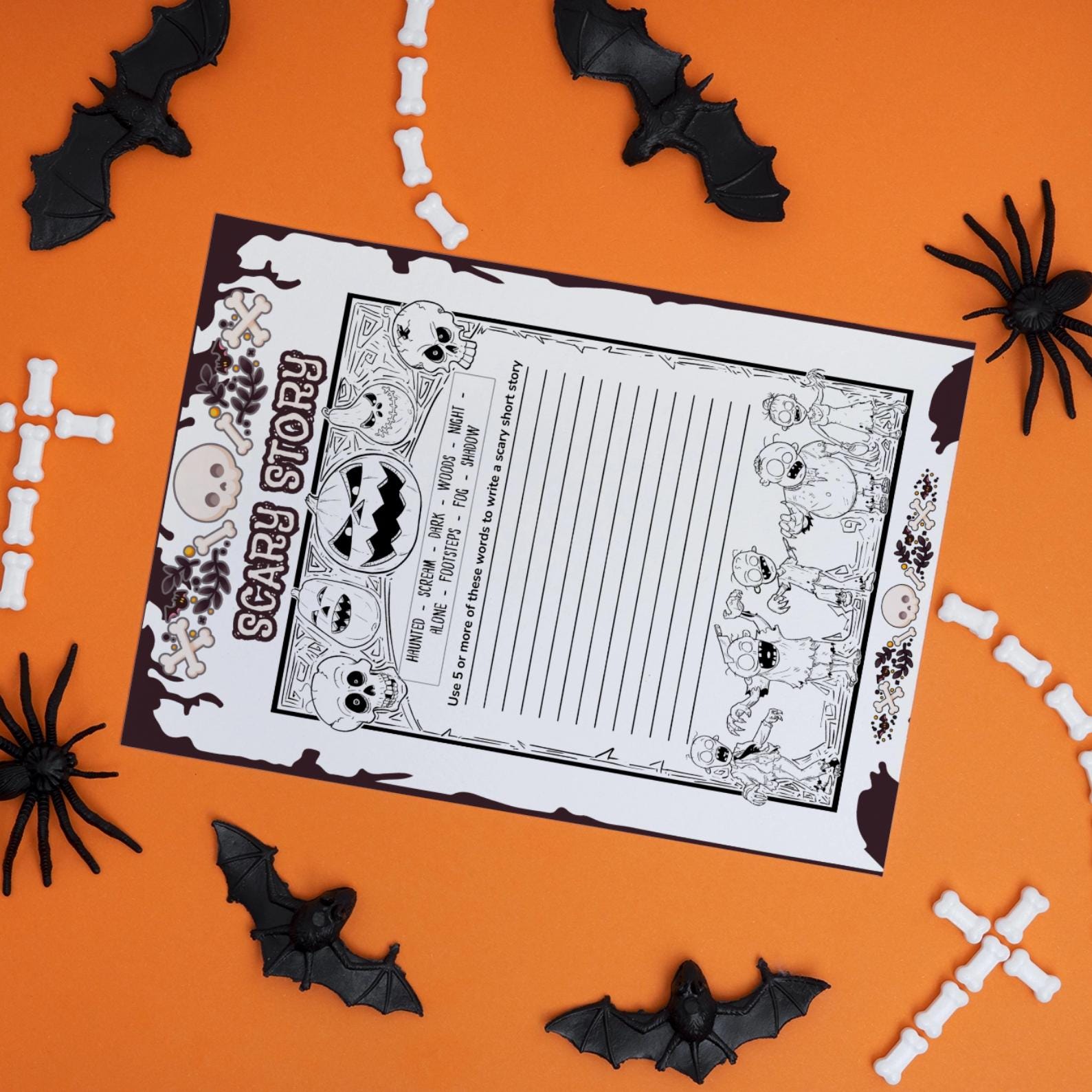 120+ Halloween Games Mega Bundle For Adults Teens & Kids | Halloween Printable Party Games | Halloween Family and Classroom Activities