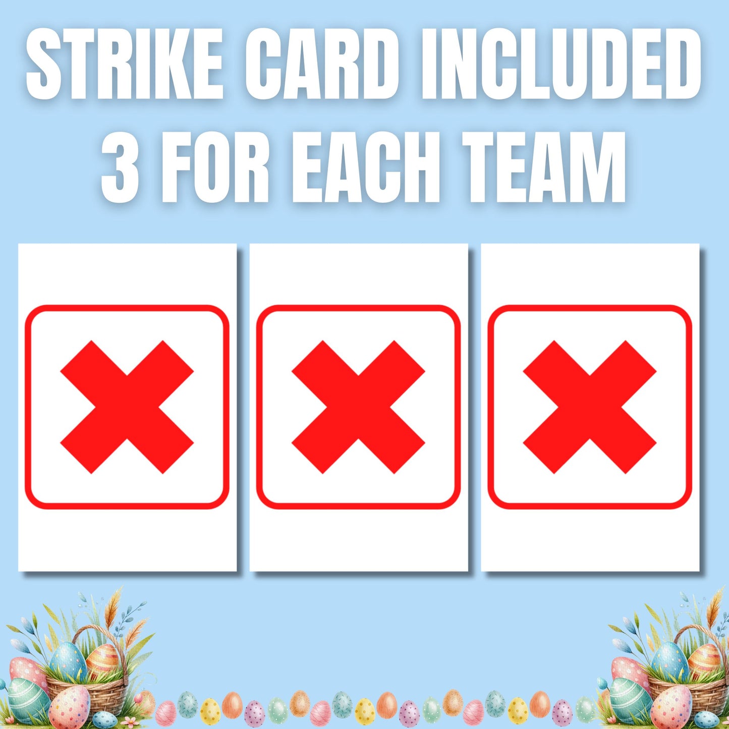 Easter Family Feud Game | Fun Easter Trivia for Kids & Adults | Printable Easter Party Game | Holiday Game Night | Easter Team Challenge