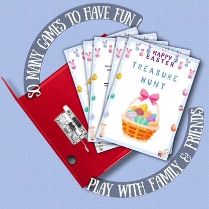 Easter Treasure Hunt | Fun Printable Easter Hunt Game for Kids & Families | Easter Party Activity | Instant Download | A4 And US Letter