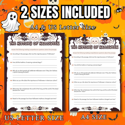 History of Halloween Trivia Game | Fun Quiz Game for Kids & Adults | Perfect for Halloween Parties, Classroom Activities | Family Gatherings