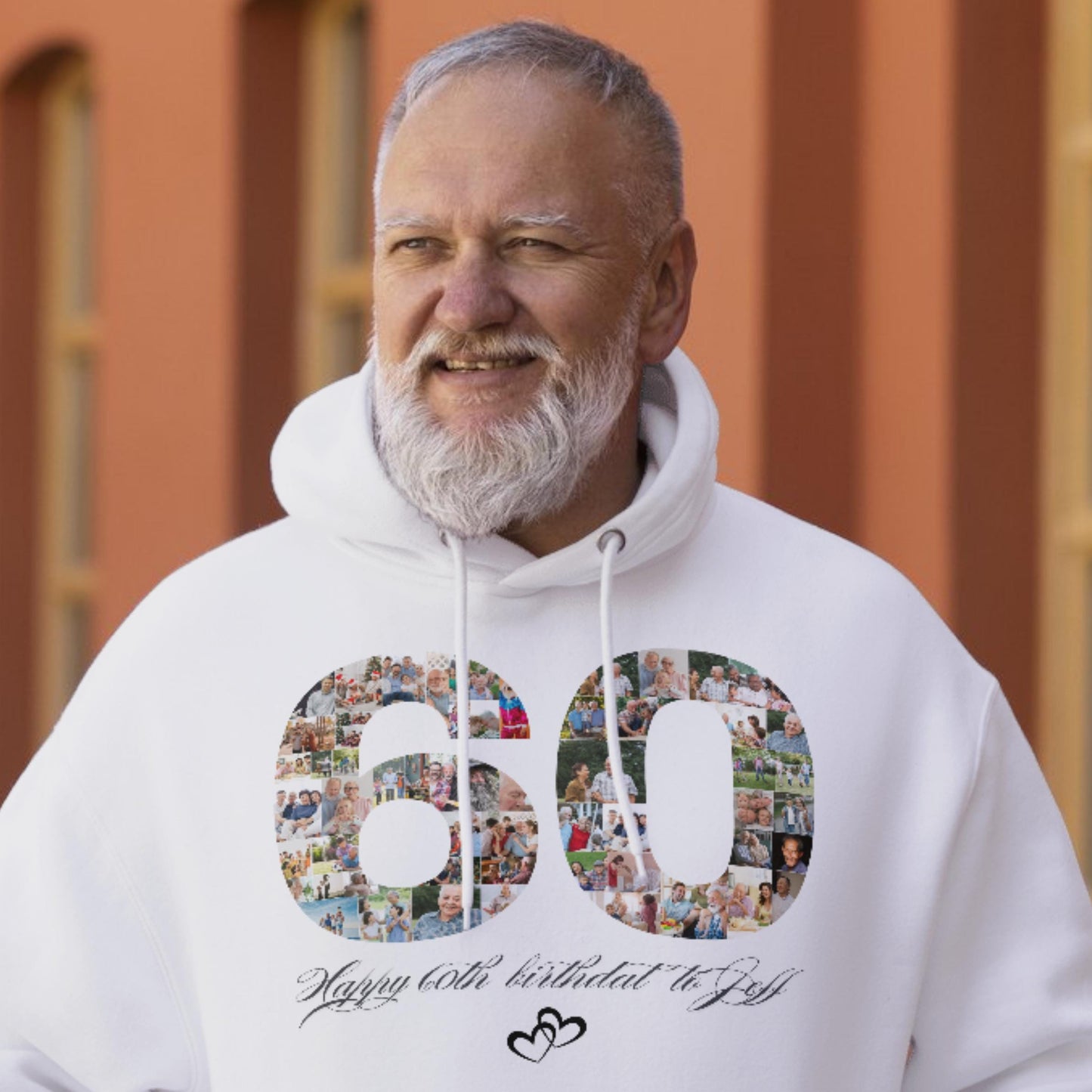 Personalized 60th Birthday Photo Collage | Custom Birthday Gift for Him, Her, Mom, Dad, Grandma & Grandpa | Family Keepsake | Canva Template