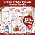 120+ Christmas Games Bundle, Christmas Party Games, School Christmas Game, Christmas Games Printable, Office Christmas,Family Christmas Game