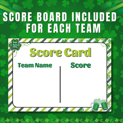 St. Patrick’s Day Family Feud Game, St. Patrick’s Day Trivia Feud, St. Paddy’s Day Party Game, St. Patty’s Day Feud, St. Patrick's Day Game