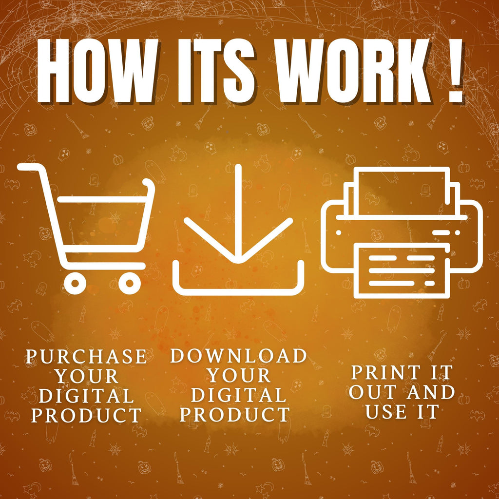 200+ Halloween Games Bundle | Fun Printable Activities for Kids, Teens and Adults | Party Game, Puzzle, Bingo, Trivia, Scavenger Hunt & More