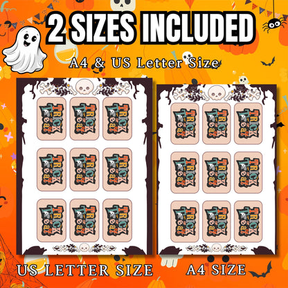 Halloween Board Game | Printable Spooky Fun | Dice-Based Halloween Night Game for Family & Friends | Engaging Board Dice Game | Fun Games