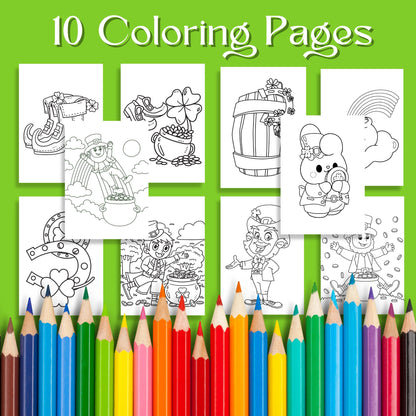 St. Patrick's Day Games Bundle | 60+ Printable Games for Kids & Adults | St. Patrick's Day Classroom Fun, Leprechaun Games, Party Activities