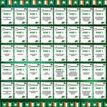 St. Patrick's Day 5 Second Challenge Game | 100+ Quick-Thinking Cards | Fun Party Game for Kids, Adults & Families, St. Paddy's Day Activity