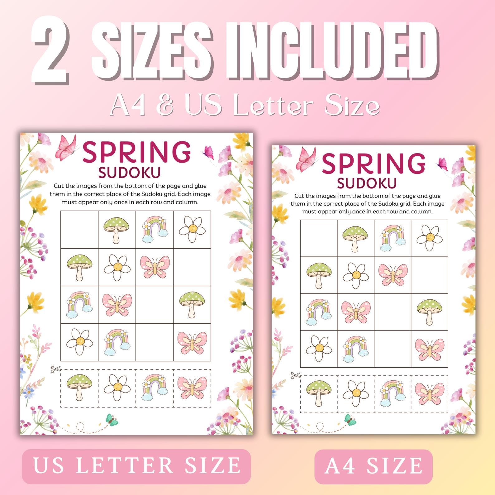 65+ Spring Games Bundle Printable Activities for Adults, Kids, Seniors | Trivia, Icebreakers, Riddles, Puzzles, Family & Office Party Fun