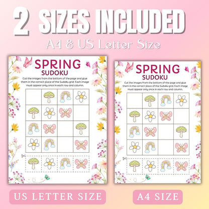 Spring Games Bundle 65+ Printable Activities for Adults, Kids, Seniors | Trivia, Icebreakers, Puzzles, Riddles, Spring Family & Office Games