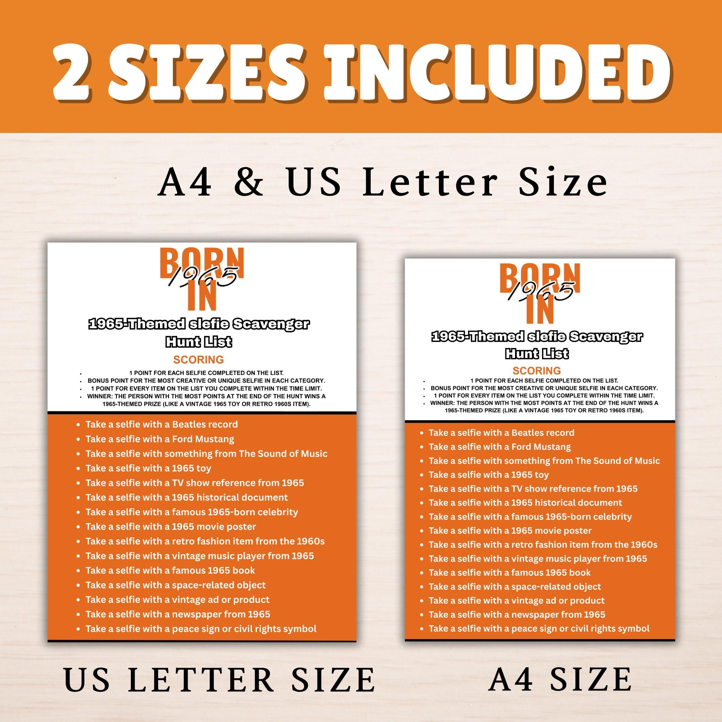 60th Birthday Games Bundle | Born in 1965 Party Games | Fun & Nostalgic Printable Games | 40+ Activities for Adults | Games and Trivia | PDF