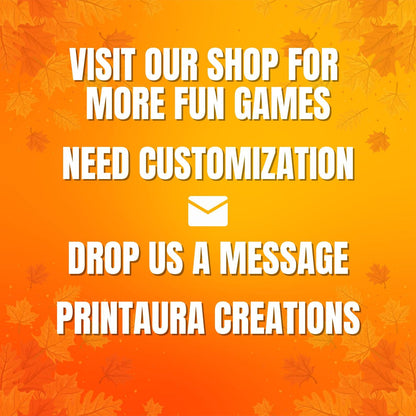 Thanksgiving Bingo, 13 Thanksgiving Bingo Cards, Thanksgiving Activity Party Games, Thanksgiving Activity, Fall Games, Instant Download Pdf