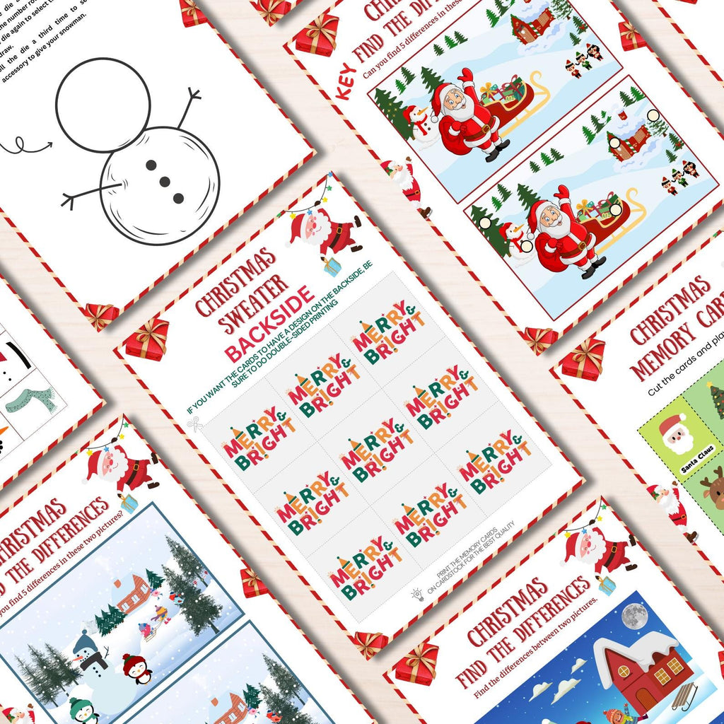 120+ Christmas Games Bundle, Christmas Party Games, School Christmas Game, Christmas Games Printable, Office Christmas,Family Christmas Game