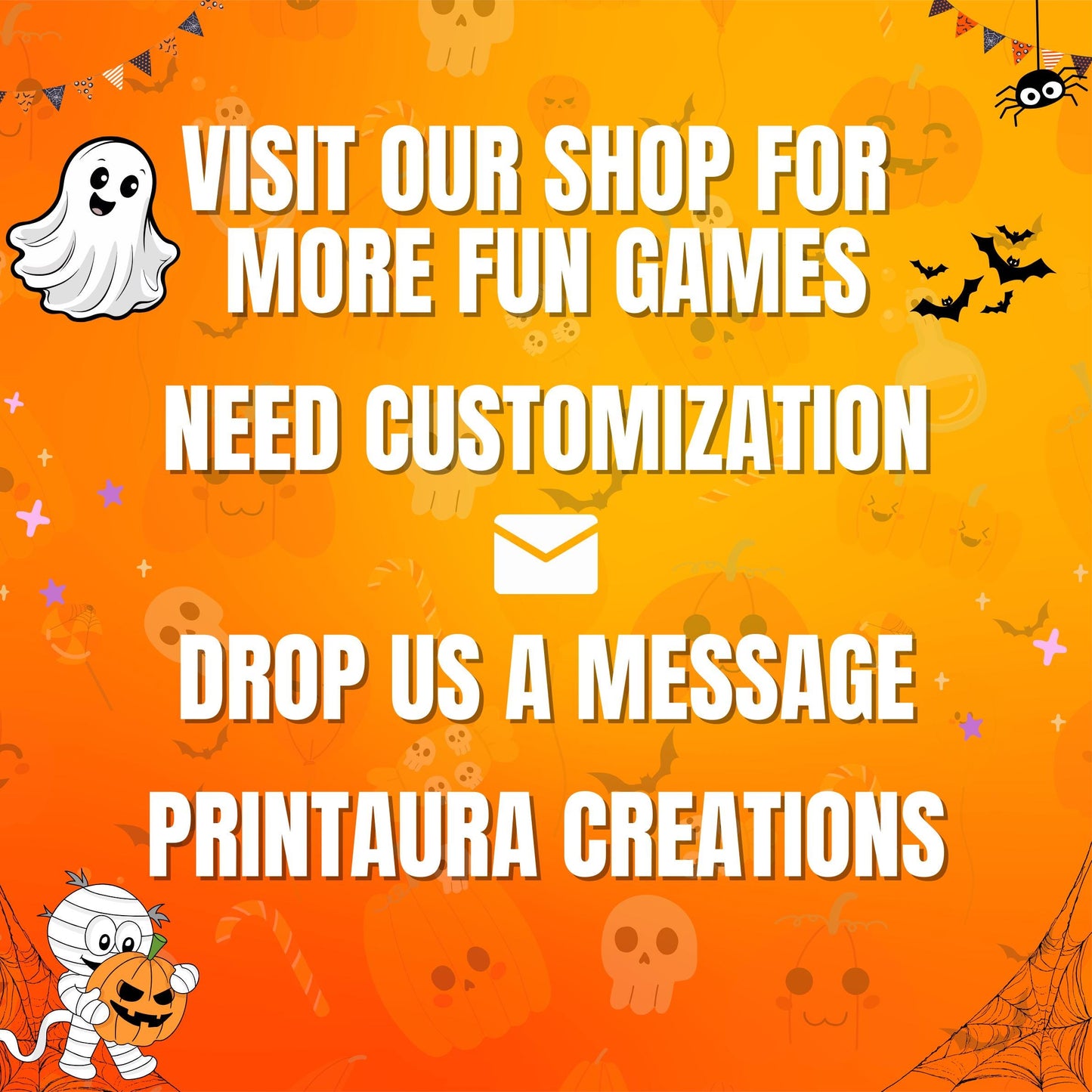 Halloween Scavenger Hunt Game | Fun Printable Activity for Kids & Adults | Perfect for Halloween Parties, Family Gathering, Classroom Events