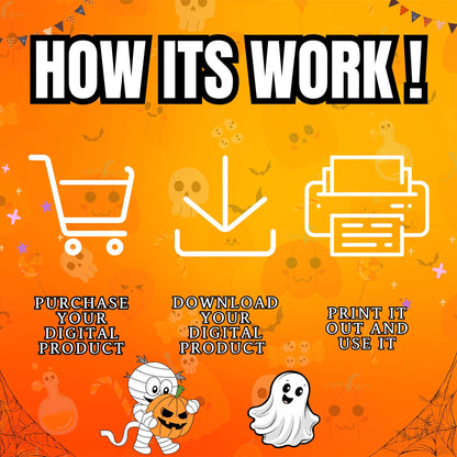 Halloween Spooky Riddles | Fun & Frightening Riddles for All Ages | Printable Halloween Activity | Perfect for Parties | Family Fun