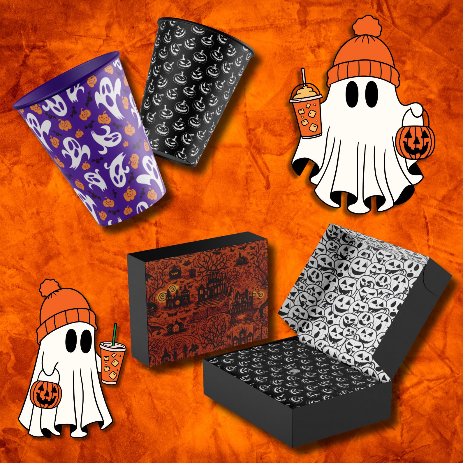 750+ Halloween Digital Papers | Spooky and Vintage Patterns, Seamless Designs 12x12in | Perfect for Crafting, Scrapbooking & Invitations