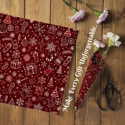 Christmas Digital Paper Bundle 800+ | PLR MRR License Included | Holiday Seamless Patterns for Crafts, Sublimation, Cards & More
