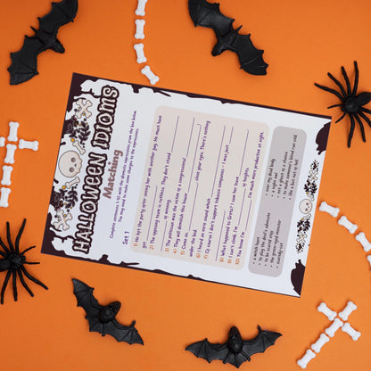 80+ Halloween Printable Games Bundle | Fun Party Games for Kids, Teens & Adults | Halloween Activities, Classroom Games, Bingo, Puzzles