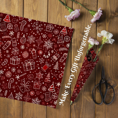 Christmas Digital Paper Mega Bundle 1700+ | PLR MRR License Included | Seamless Holiday Patterns for Crafts, Cards, Sublimation & More