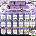 120+ Halloween 5-Second Game Cards | Exciting Spooky Trivia Challenge for Kids & Adults | Fast-Paced Fun for Parties | Printable Halloween